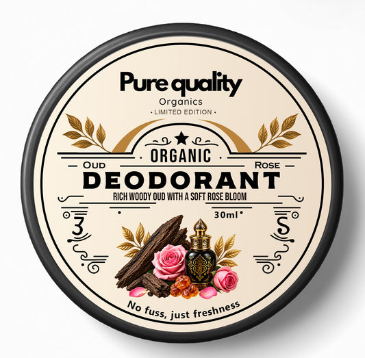 Oud Rose Organic Deodorant