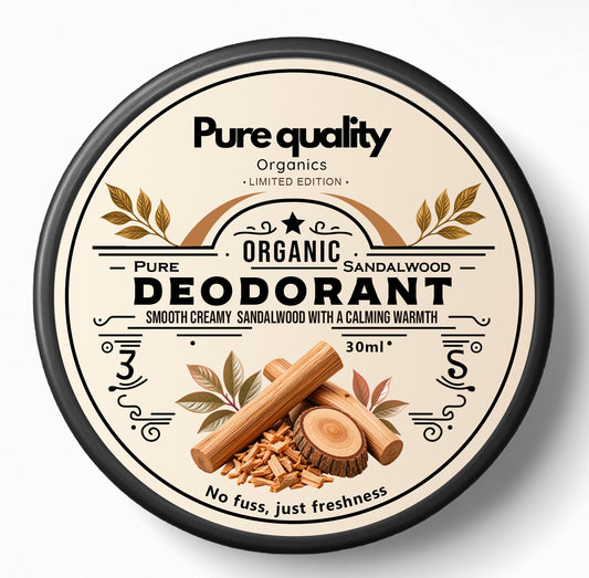 Sandalwood Organic Deodorant