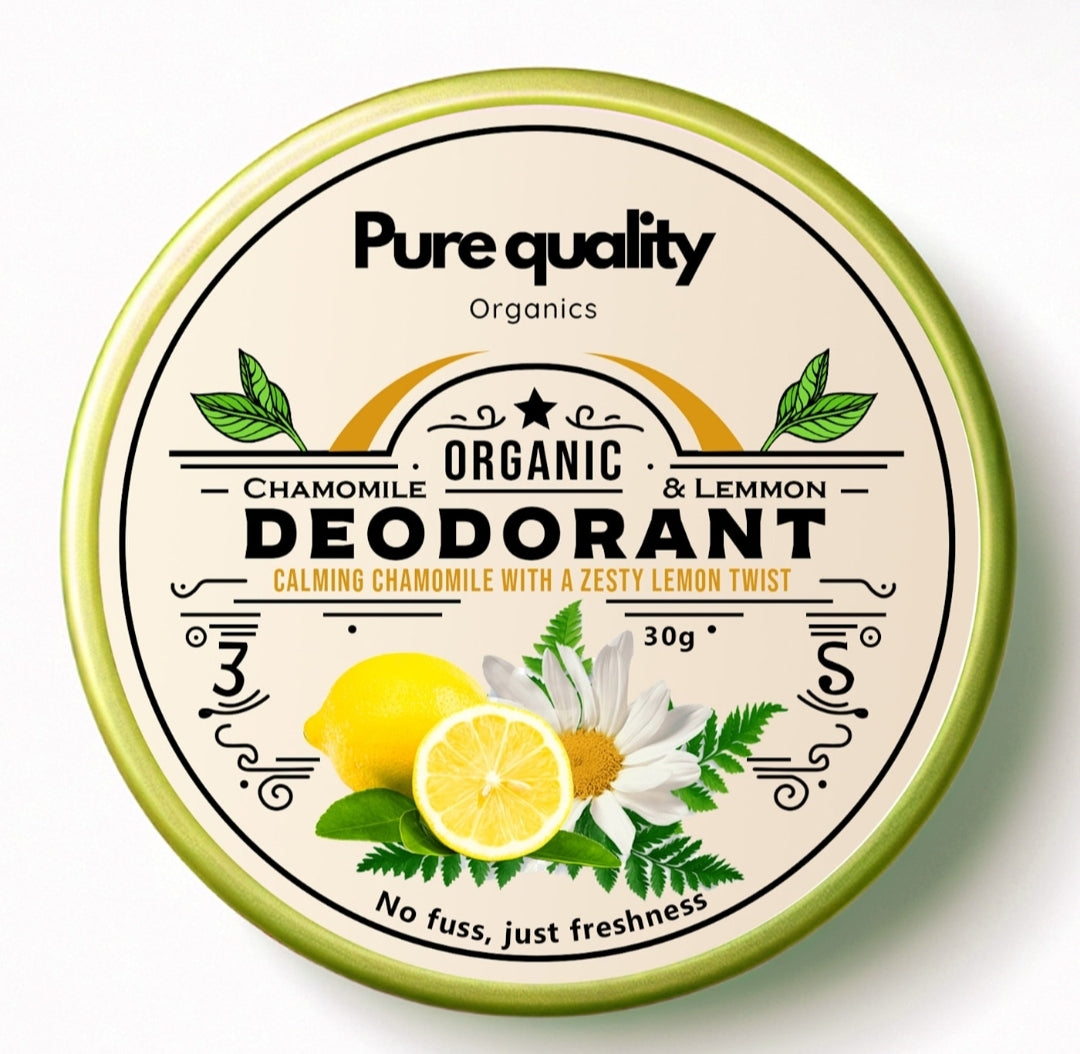 Chamomile & Lemon Organic Deodorant