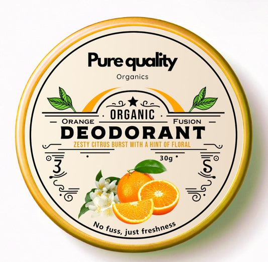 Orange & Mandarin organic deodorant