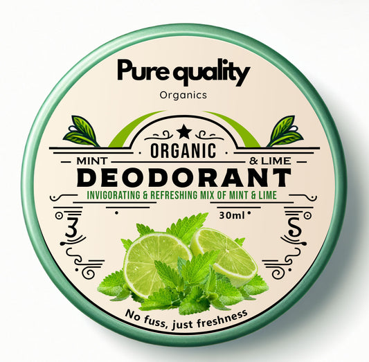 Mint & Lime Organic Deodorant